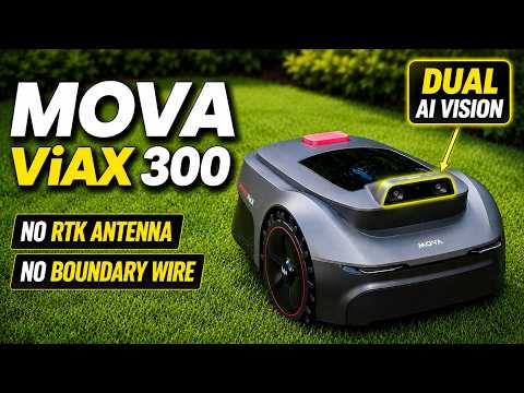 MOVA ViAX 300 Review – The Easiest Robot Lawn Mower Yet?
