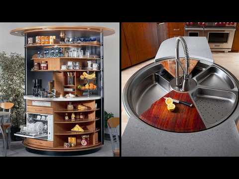 19 Space Saving Kitchen Designs & Clever Storage Ideas You've Never Seen Before!