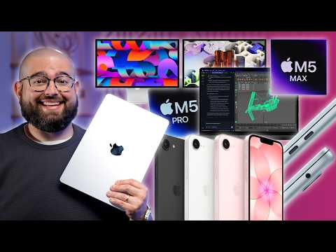 Everything Apple Released This Week: M5 Lineup, Displays, iPad Air