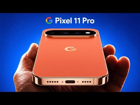 Google Pixel 11 Pro Fully Leaked! New TOP Features Revealed!