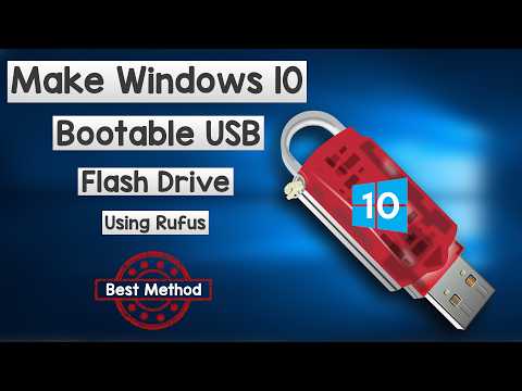 How to Create a Windows 10 Bootable USB Flash Drive Using Rufus