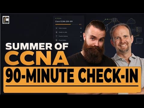 Certification Questions | LIVE AMA | Summer of CCNA | 06/18/2026
