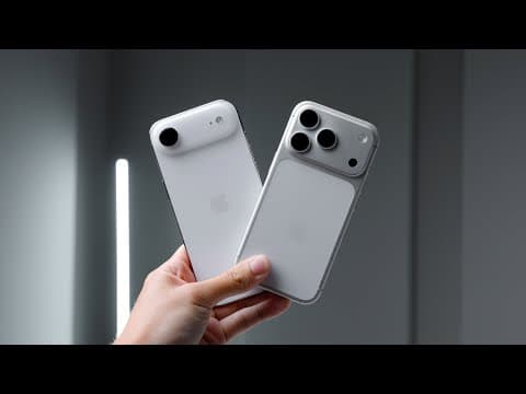 iPhone Air / 17 Pro (Silver) – Clean Unboxing