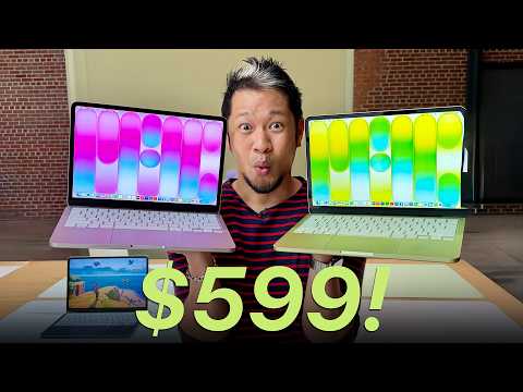 MacBook Neo Is $599?!?! First Look & Hands-On!!