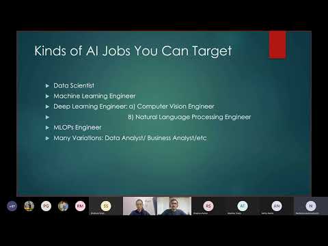 Making a career in AI as a Fresher| IIT Kharagpur Guest Lecture|