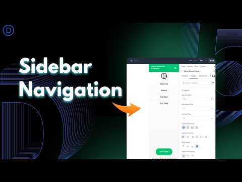 How To Build Custom Sidebar Navigation With Divi 5 Interactions