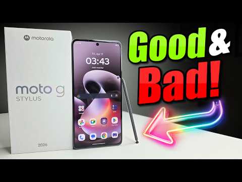 Moto G Stylus (2026) Pros & Cons - GOOD, BAD & UGLY!