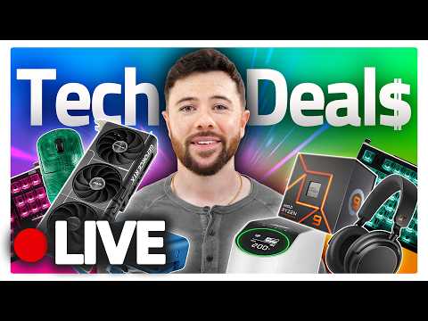 LIVE 🔴 FINAL HOURS Amazon Prime Day Tech & Gaming Deals! 🔥
