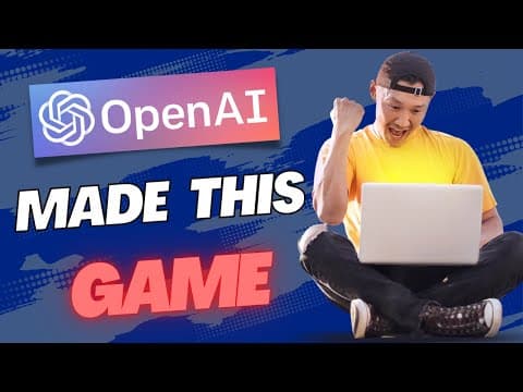 Open AI Made This Game  #openai #chatgpt #codex