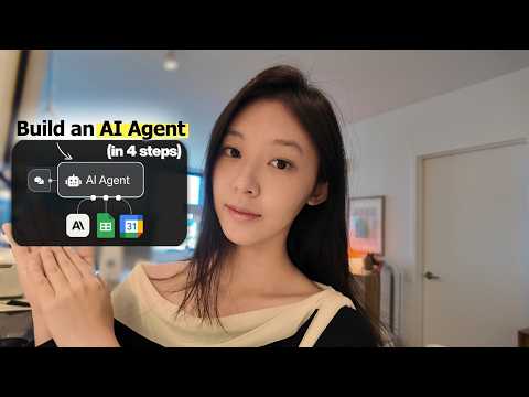 Build Your First AI Agent (4 Steps, No Code) 🤖 | Moving Back to NYC 🗽