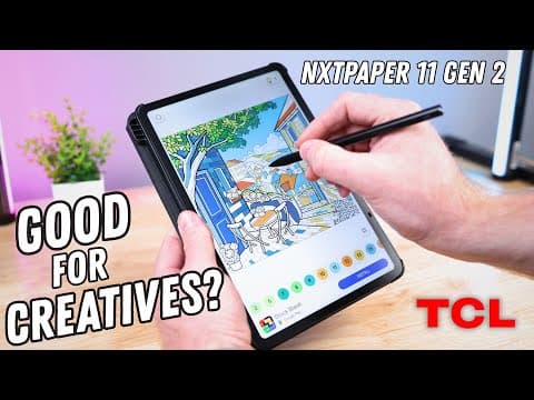 TCL NXTPAPER 11 Gen 2 — The Creative Work Tablet I Didn’t Expect