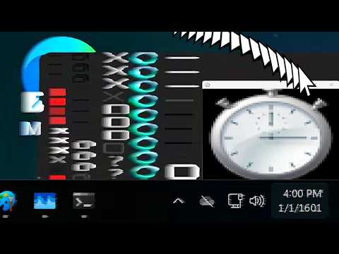 Do not set year 1601 on Windows 11...