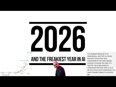 What the Freakiness of 2025 in AI Tells Us About 2026
