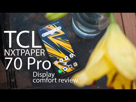 TCL NXTPAPER 70 Pro PWM and dithering display comfort review