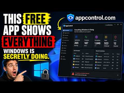 This Free App Shows Everything Windows Is Secretly Doing