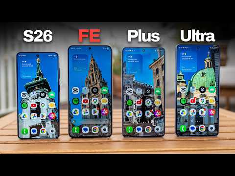 Galaxy S26 FE vs S26 vs S26+ vs Ultra — Exynos vs. Snapdragon!
