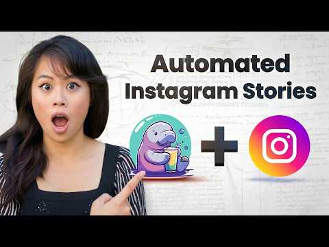 Automate Instagram Stories with AI (Make.com & n8n)