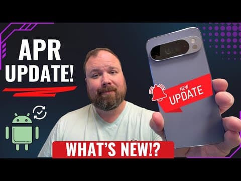 Google Pixel April Update IS HERE // What's NEW?!