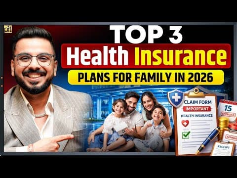 These are Top 3 Health Insurance Plans for Family | Save Your Money! 💰