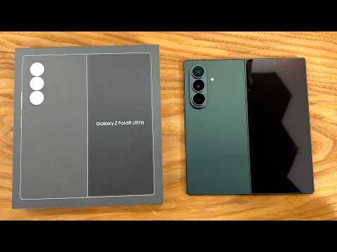 Samsung Galaxy Z Fold 8 Ultra (Green Shadow) Unboxing & First Impressions!