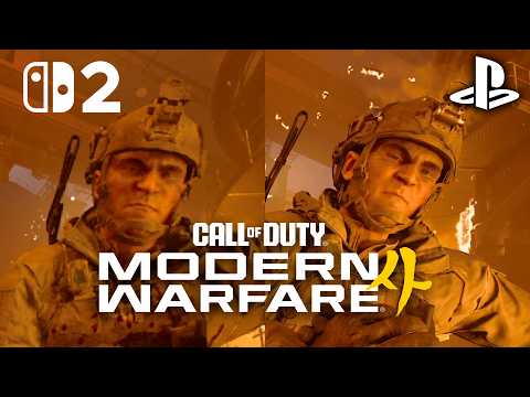 Modern Warfare 4: Switch 2 vs PS5 Pro - Graphics Comparison 🤯