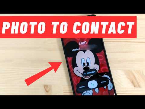 How to Add PHOTO TO A CONTACT on Xiaomi REDMI Note 15 & 15 Pro