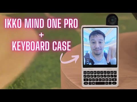 Ikko MindOne Pro w/Keyboard Case Review: Small Phone, Cute Phone