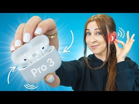 AirPods Pro 3 - Tips Tricks & Hidden Features!