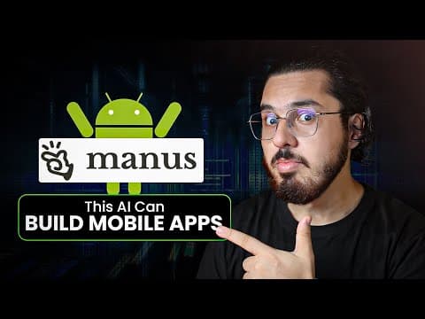 This AI can build Mobile Apps with High Accuracy🔥| Manus 1.6 Updates