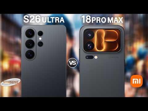 Xiaomi 18 Pro Max Vs Samsung Galaxy S26 Ultra