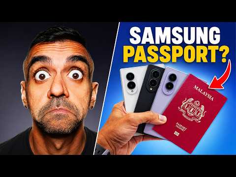 Samsung's Passport Shaped Fold... Actually Makes Sense?!