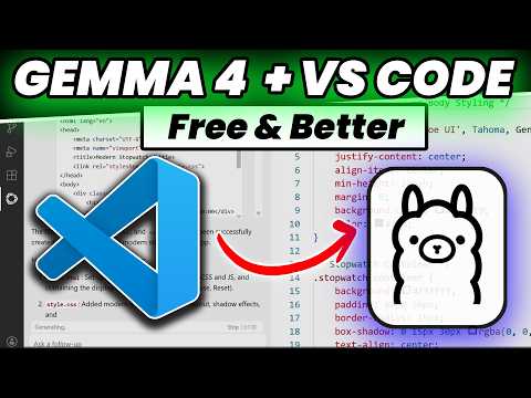 Gemma 4 is the NEW Coding King: Setup Local AI Agents in VS Code (Full Guide)