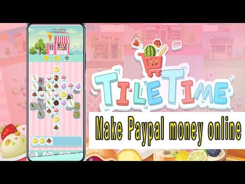 【Tile Time】 , new puzzle game can make money, just eliminate them.