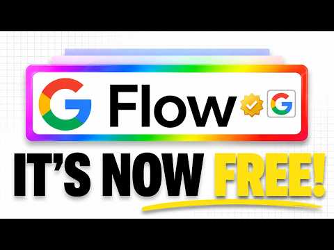 NEW Google Flow FREE Update is INSANE!