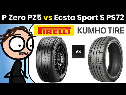 Pirelli P Zero PZ5 vs Kumho Ecsta Sport S PS72 (Comparison and Review)