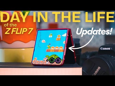 Z FLIP 7: HONEST LONG TERM REVIEW STUDENT DAY IN THE LIFE