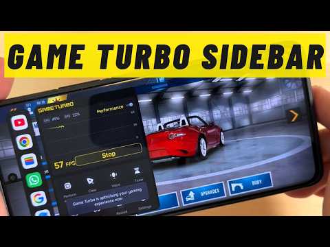 How to Enable GAME TURBO SIDEBAR in Xiaomi, REDMI & Poco Phones