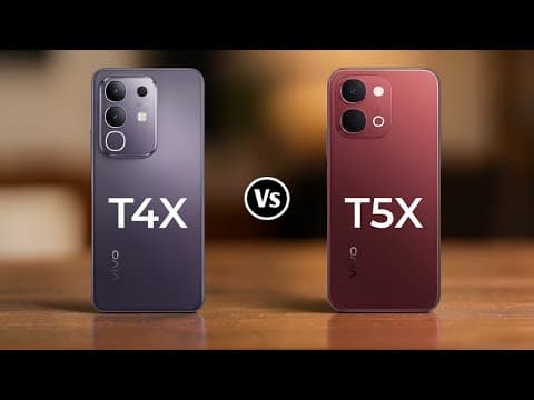 Vivo T4x 5G Vs Vivo T5x 5G