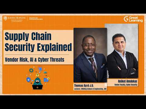 Supply Chain Security Explained | Vendor Risk, AI & Cyber Threats w/ Dr.  Byrd X Aniket | Ep 5