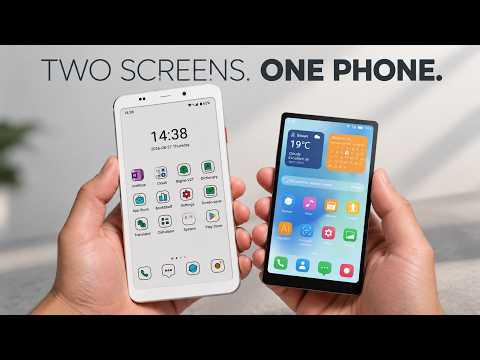 Bigme HiBreak Dual 3: This E-Ink Phone Has a Detachable LCD.
