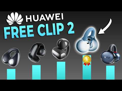 Number 1! 🔥 HUAWEI FreeClip 2 (VS the BEST Clip On Buds)