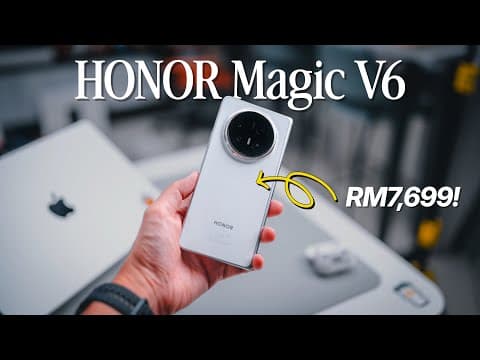 HONOR Magic V6: Best All-Round Foldable? Now Works with iOS Ecosystem!