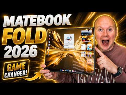 Huawei Matebook Fold 2026 Edition! - Very First Look Outside of China!
