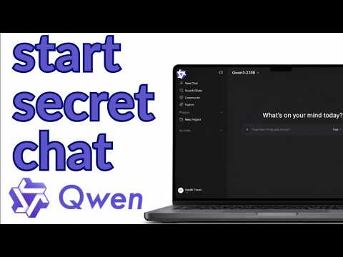 Private AI Conversations: Starting a Secret Chat in Qwen