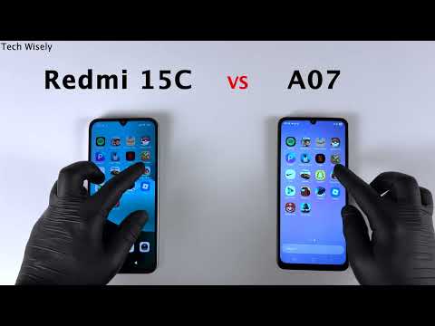 Redmi 15C vs SAMSUNG A07 - Speed Test
