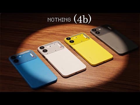 Nothing Phone 4b – Nothing’s UNUSUAL Move!