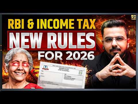 RBI and Income Tax New Rules for 2026 | Saving Account | UPI | ATM Update