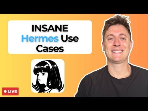 LIVE: Talking AI news (no Hermes use cases ignore the thumbnail)
