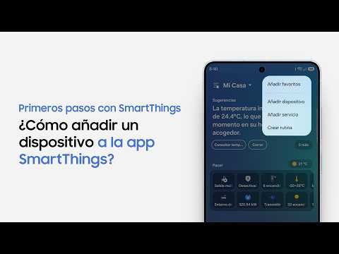 ¿Cómo añadir un dispositivo a la app SmartThings? | Samsung