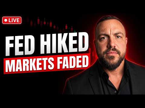Market Faked Everyone Out After Fed Decision #stockmarket #fedratehike
